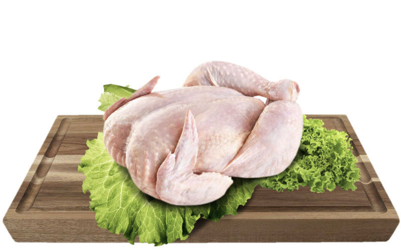 Pui fraged bio crescut pe iarba